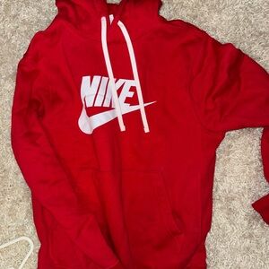 Nike Men's Bold Red Hoodie